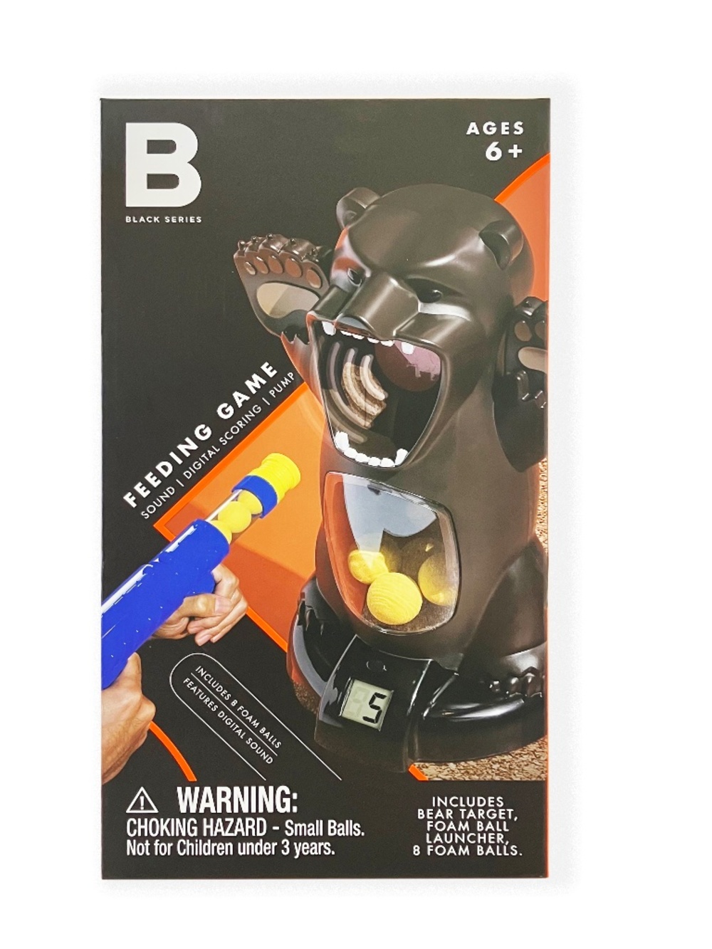 Hungry Bear Target Feeding Game from Black Series, Features digital Sounds NEW
